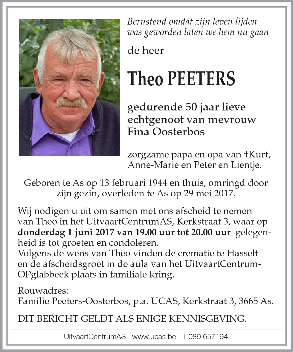 Theo Peeters