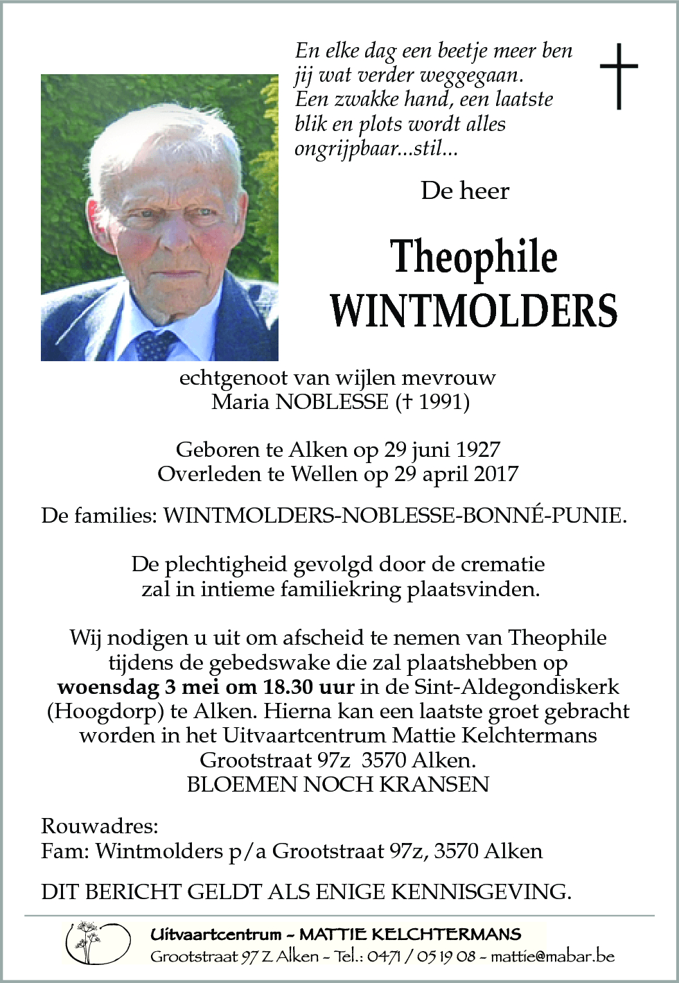 Theophile WINTMOLDERS