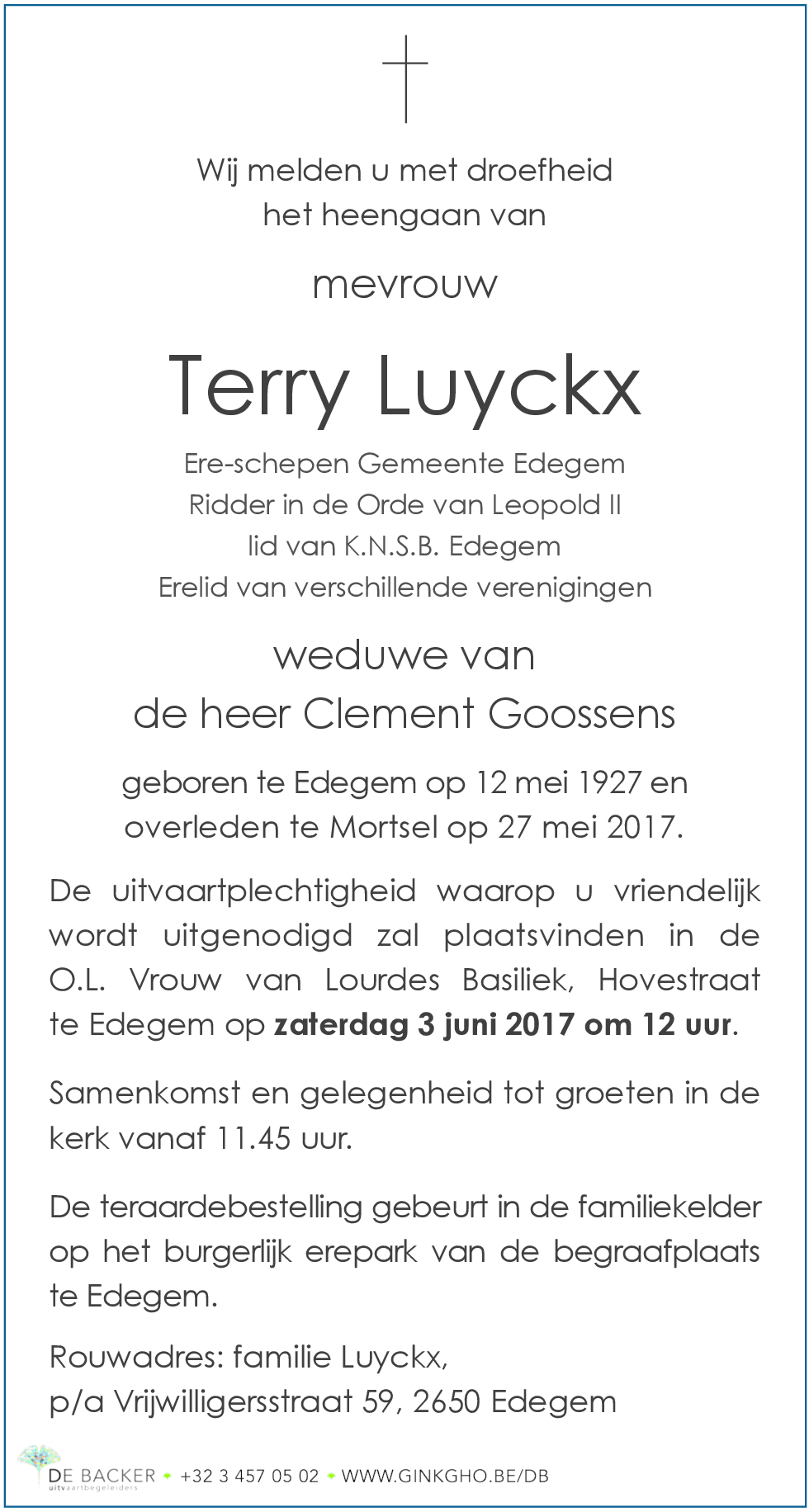 Theresia Maria Luyckx