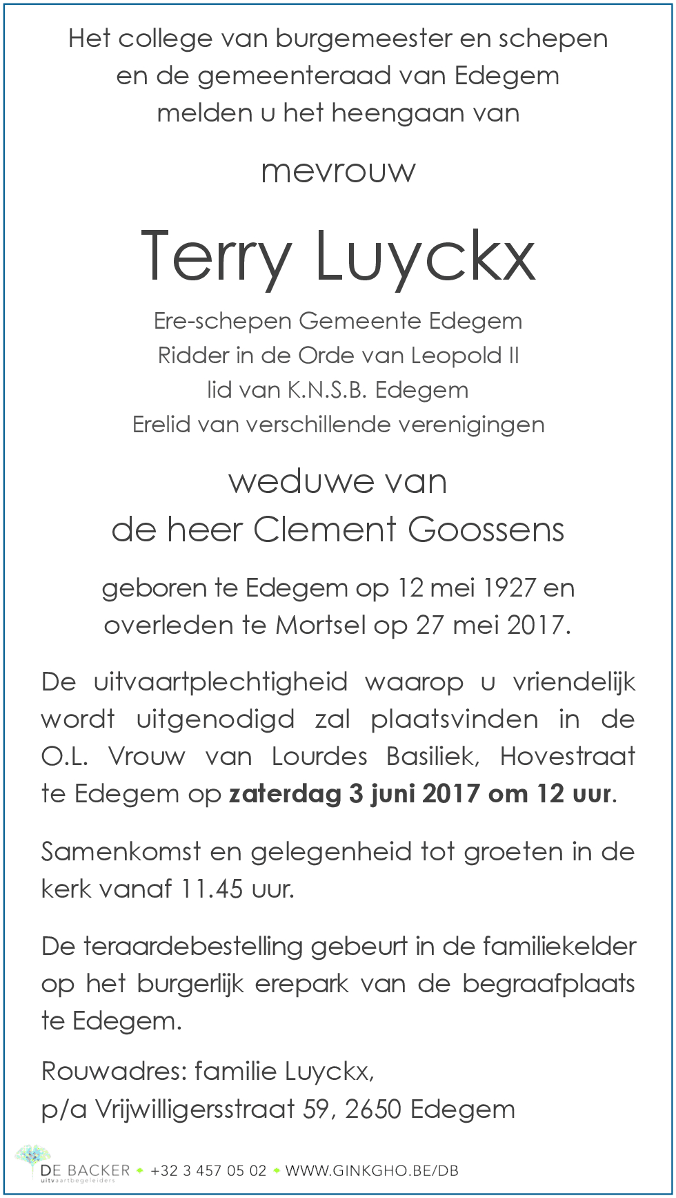 Theresia Maria Luyckx