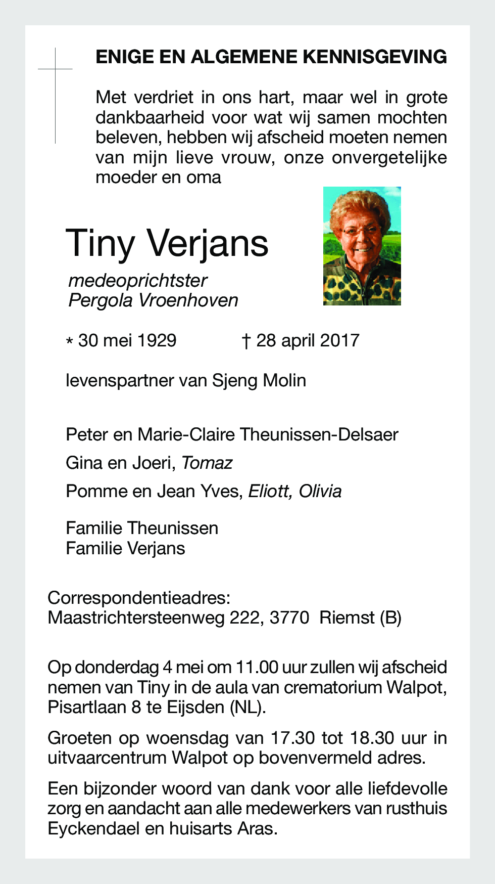 Tiny Verjans
