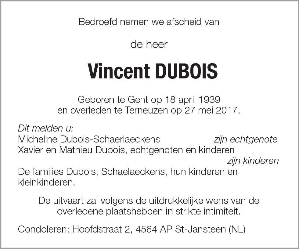 Vincent Dubois