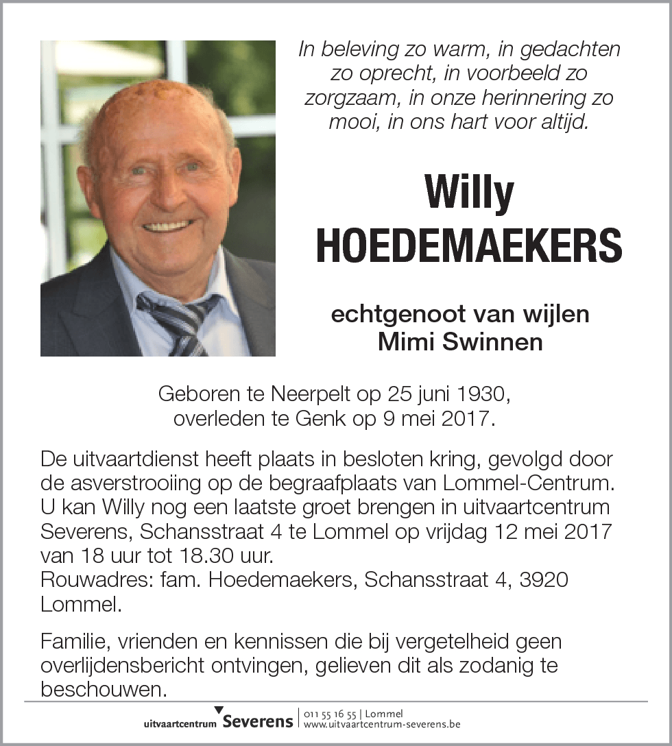 Willy Hoedemaekers