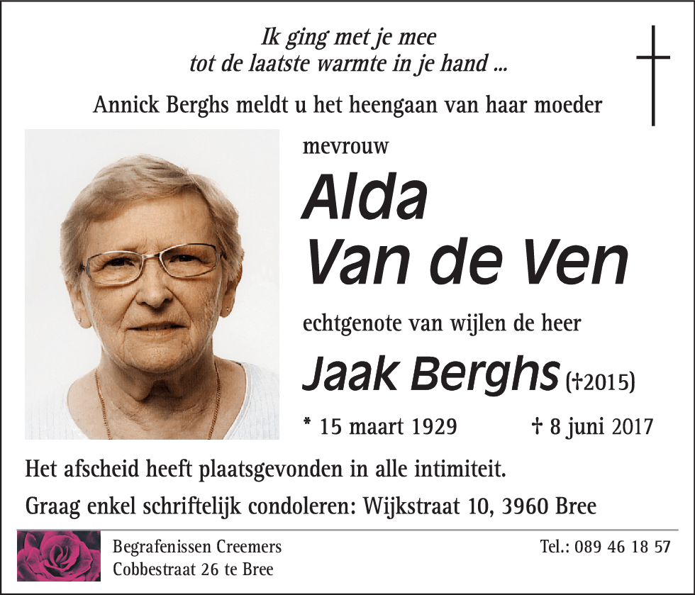 Alda Van de Ven