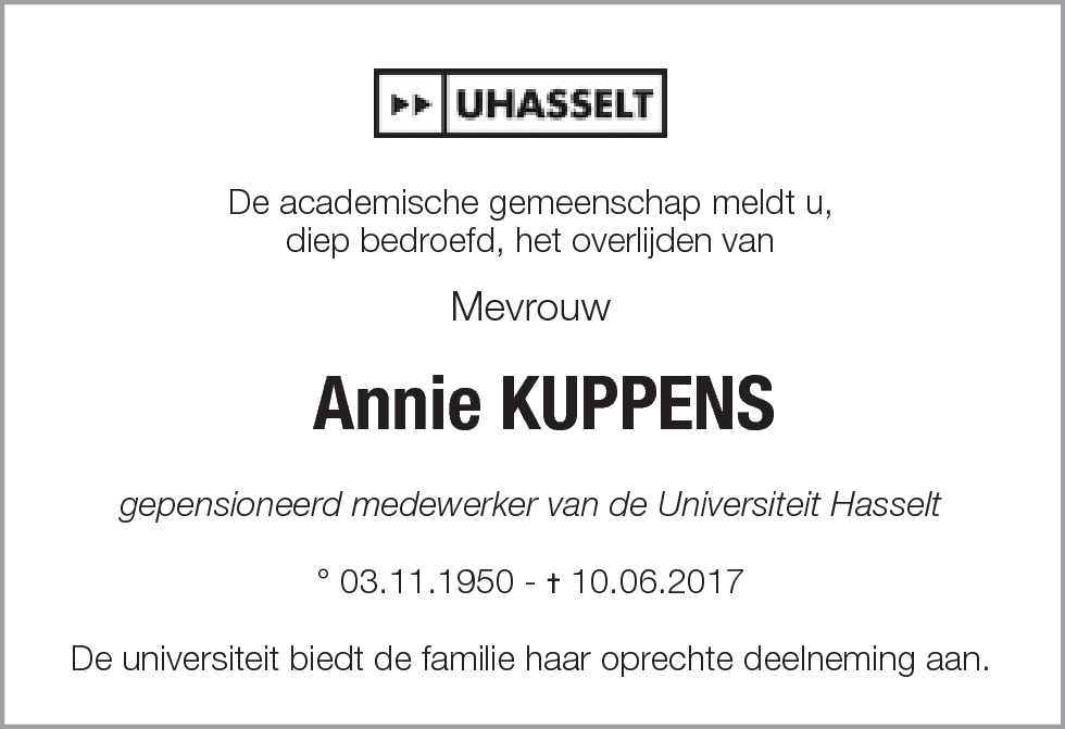 Annie Kuppens