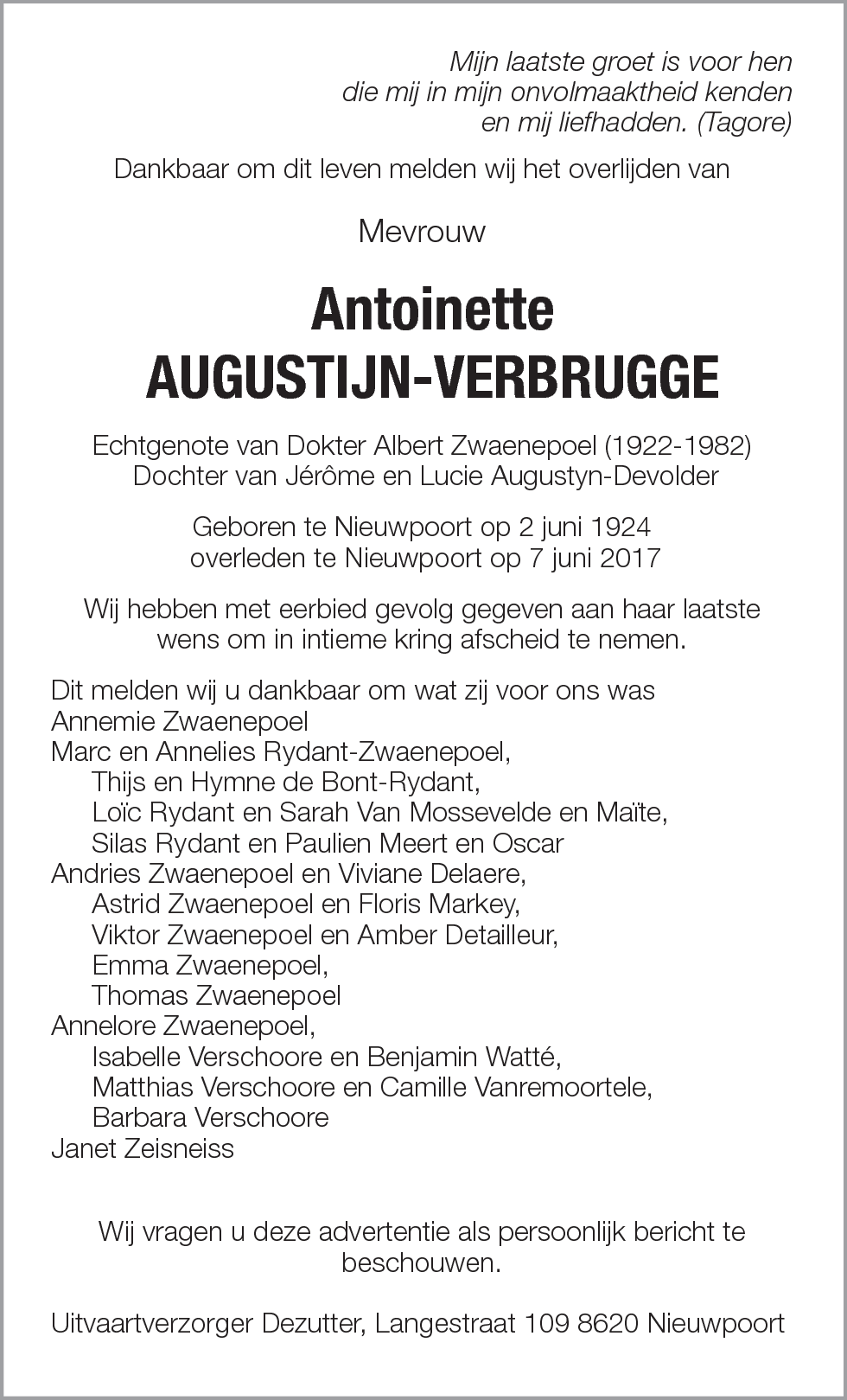 Antoinette Augustijn-Verbrugge