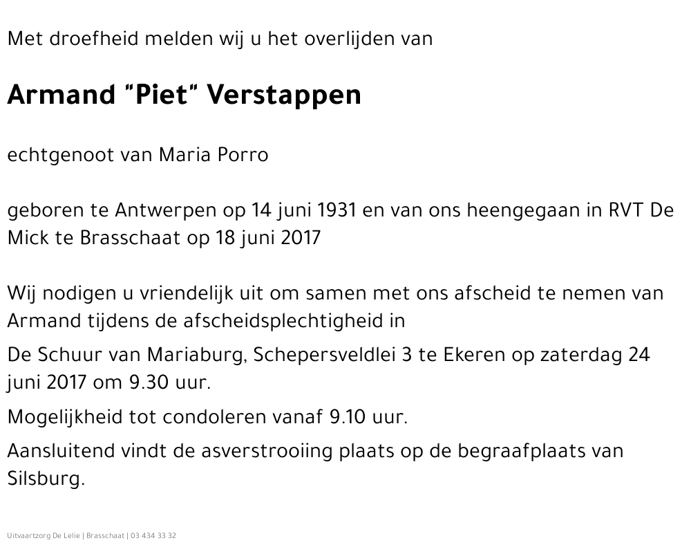 Armand Verstappen