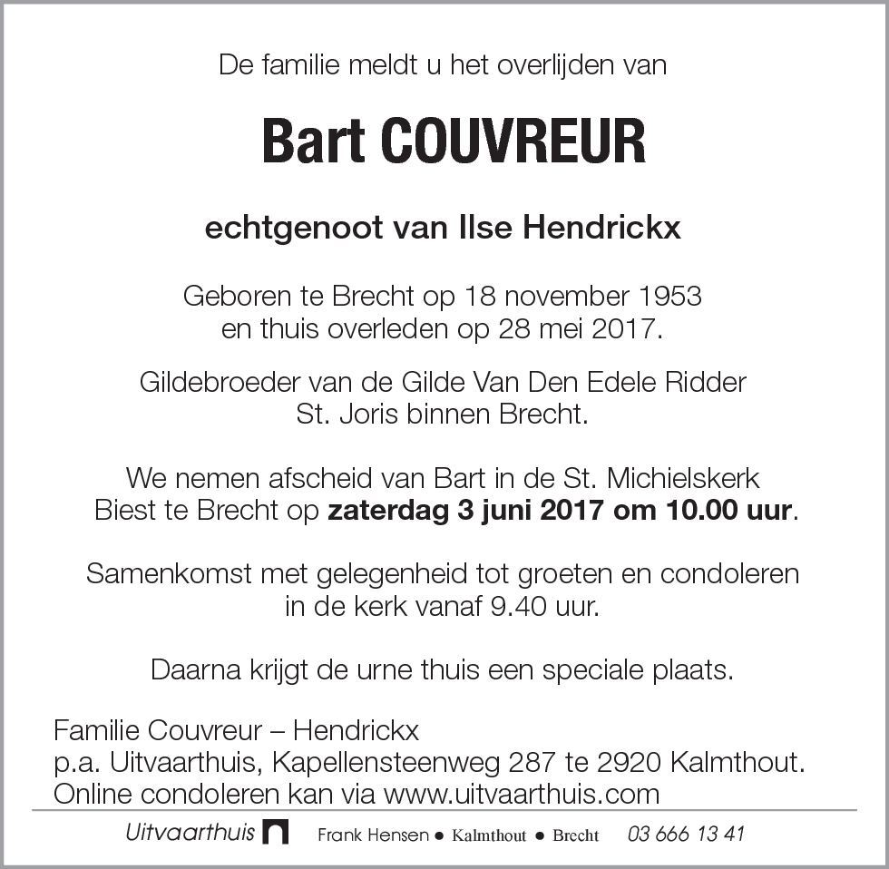 Bart Couvreur