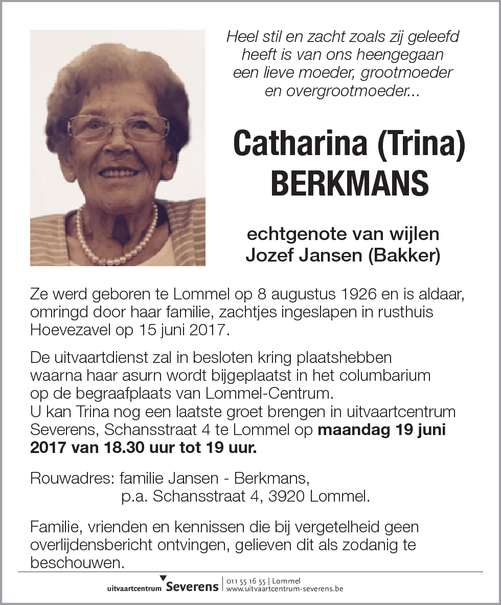 Catharina Berkmans