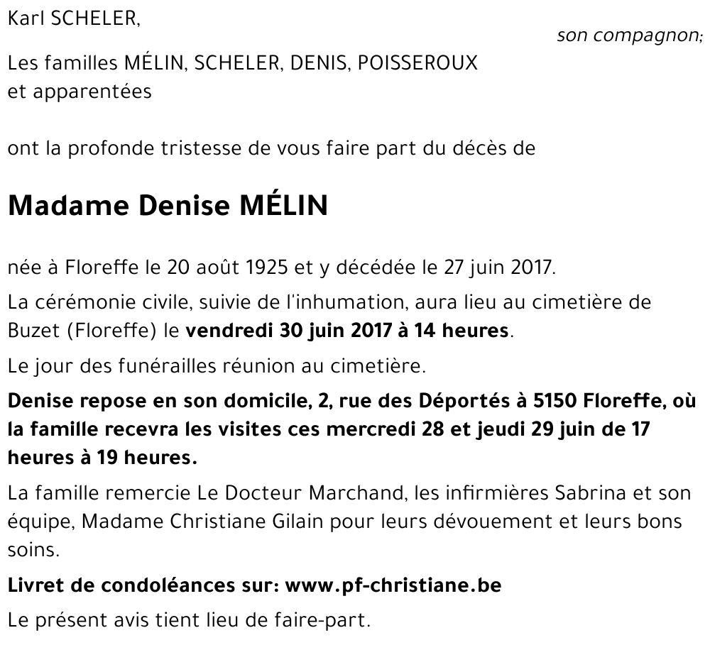 Denise MELIN