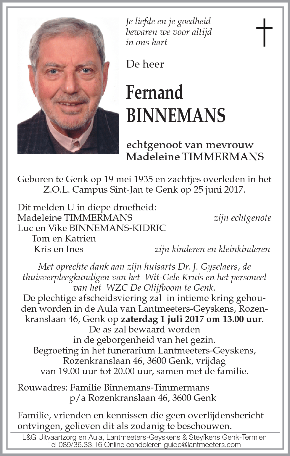 Fernand BINNEMANS