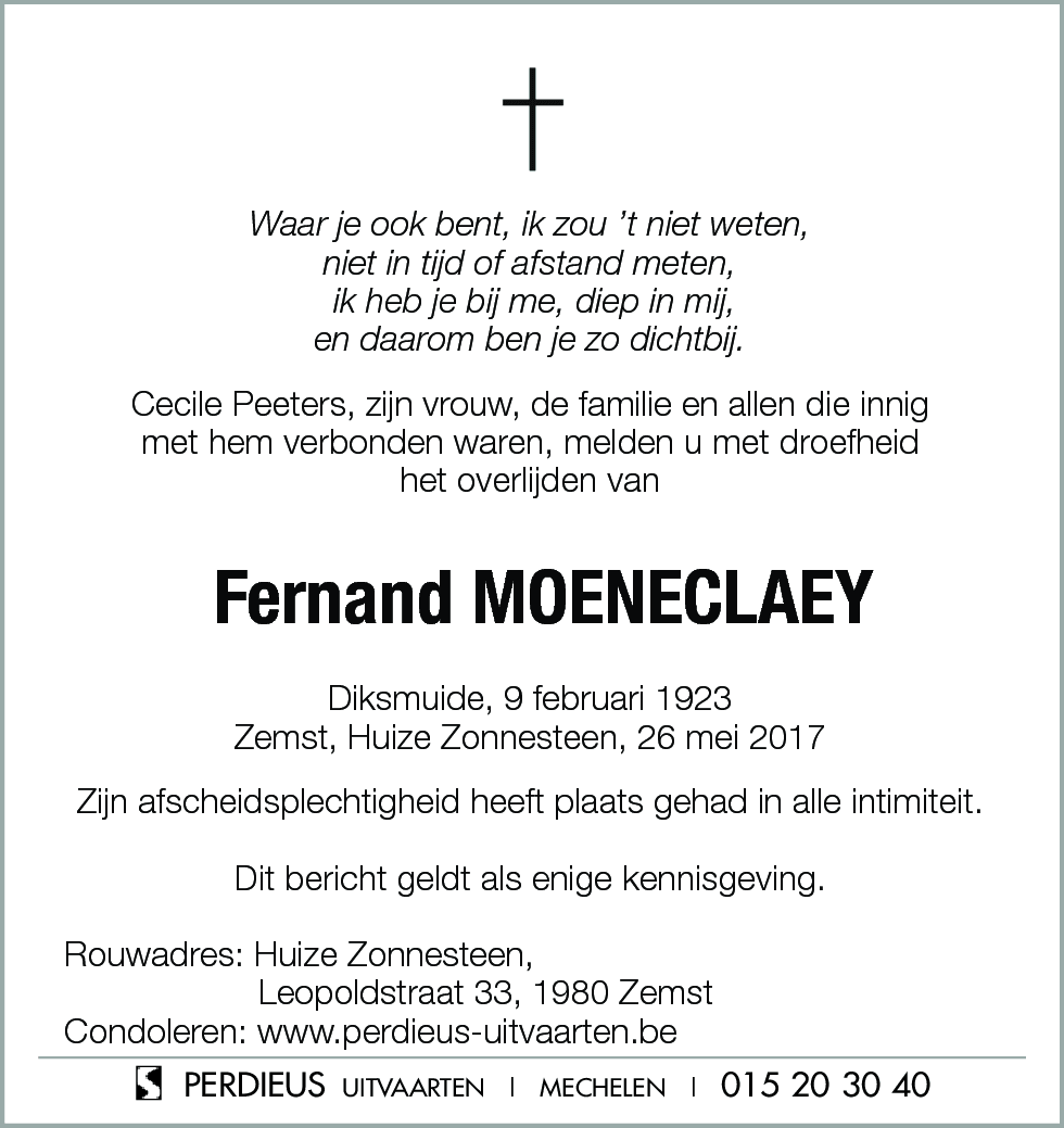 Fernand Moeneclaey