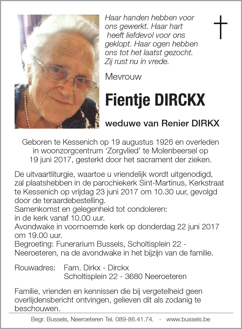 Fientje DIRCKX