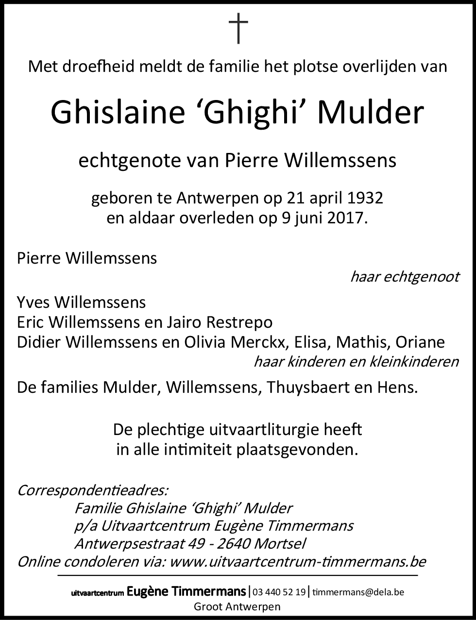 Ghislaine Mulder