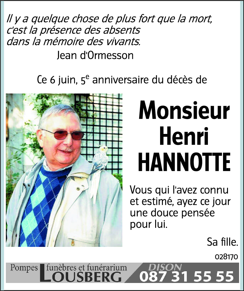Henri HANNOTTE