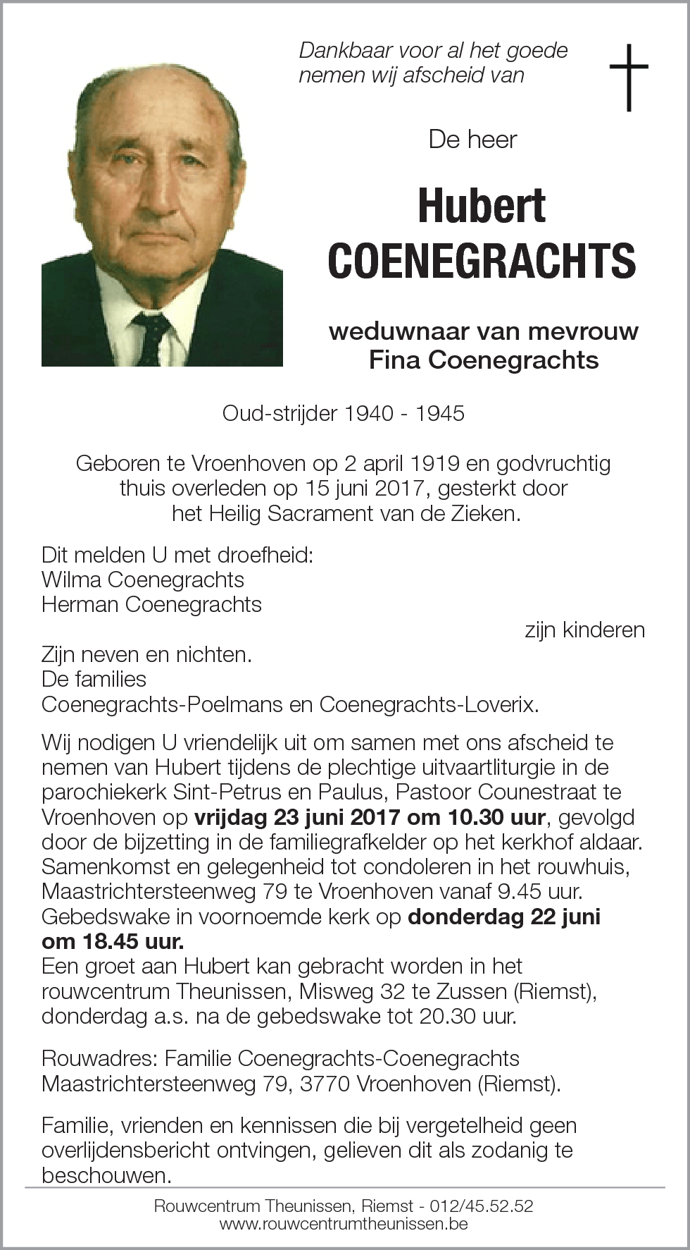 Hubert Coenegrachts