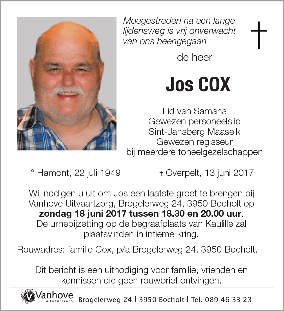 Jos Cox