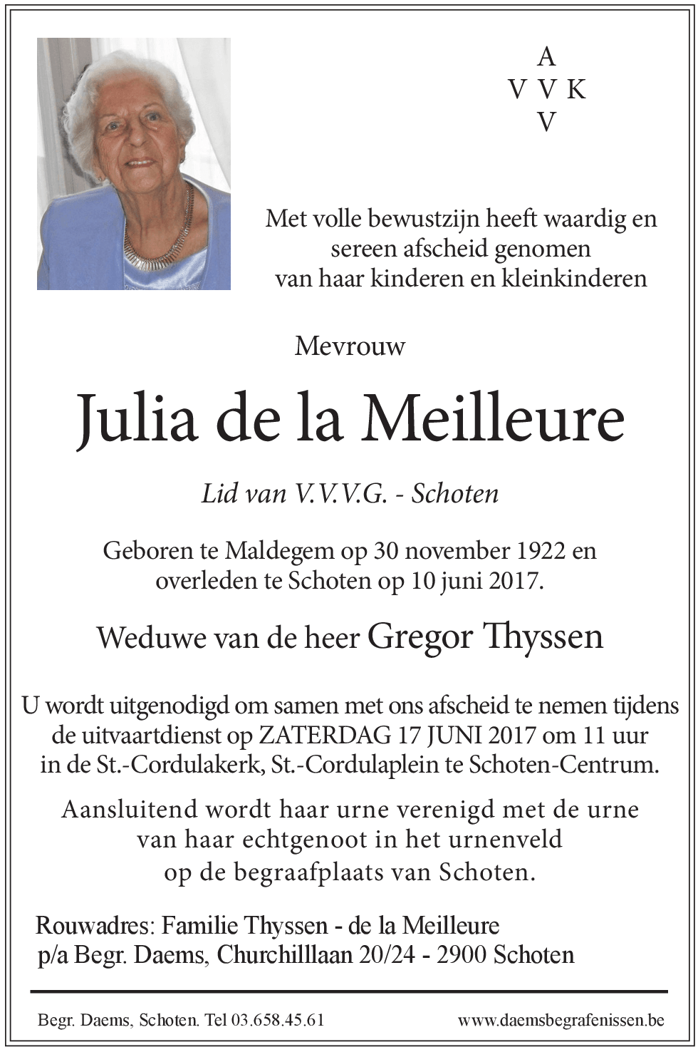 Julia de la Meilleure