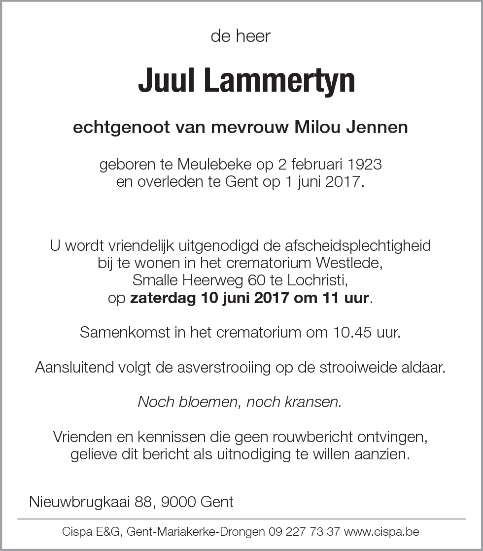 Juul Lammertyn