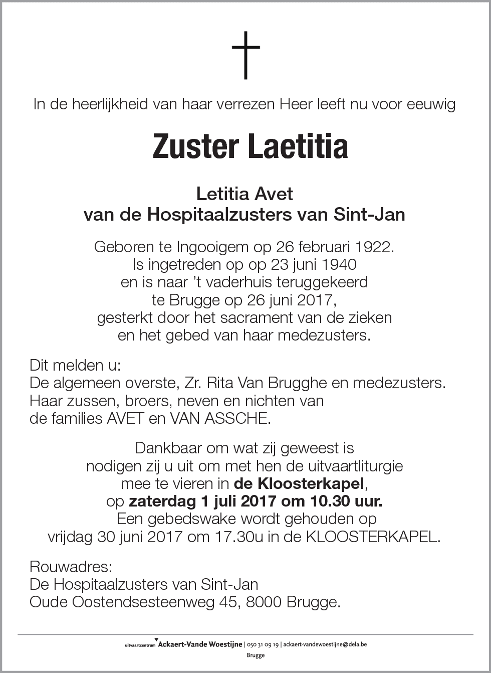 Laetitia Latitia Avet