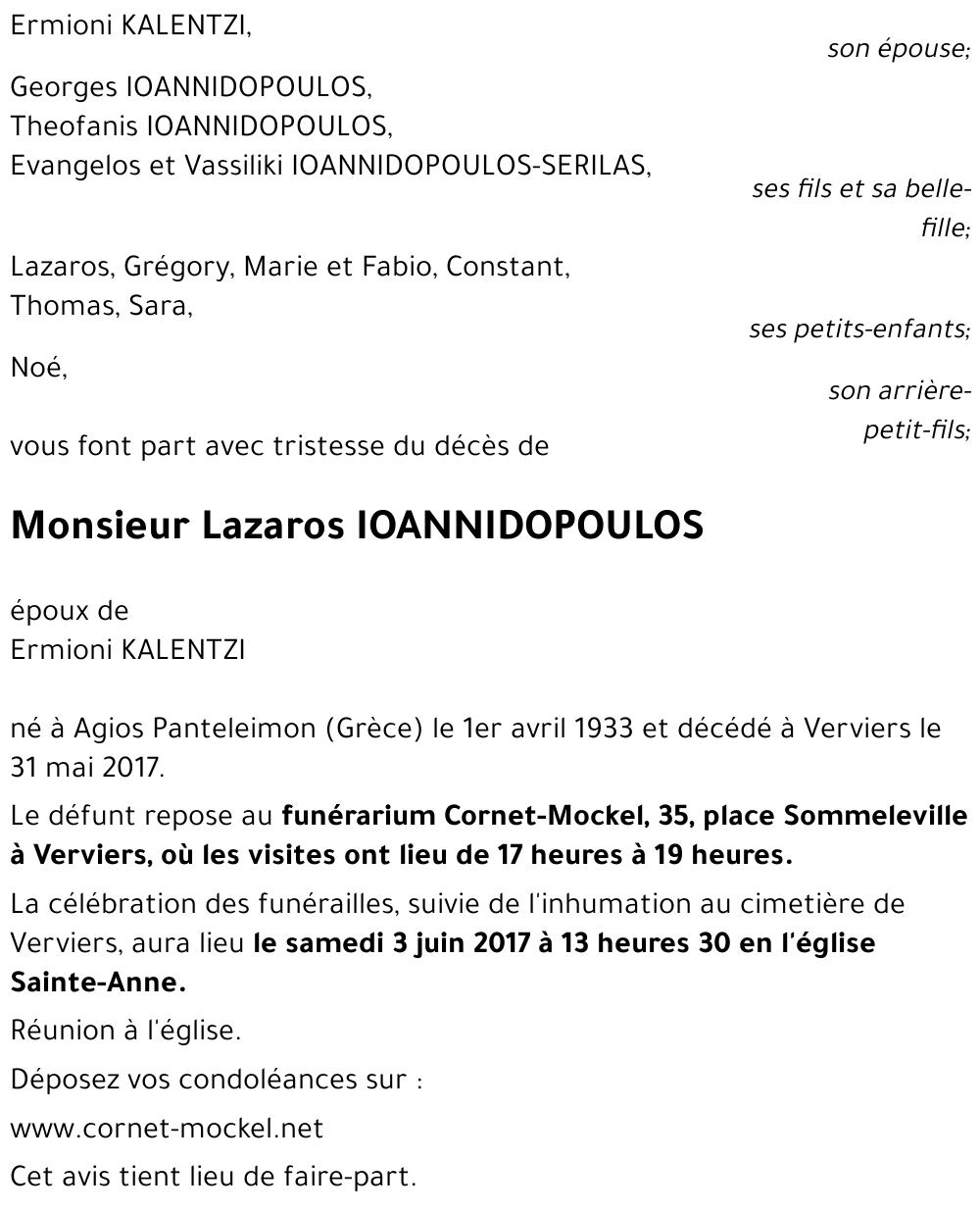 Lazaros IOANNIDOPOULOS