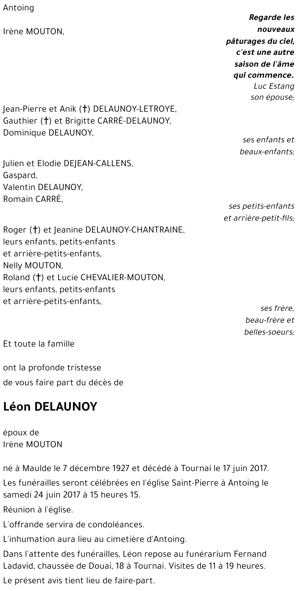 Léon DELAUNOY