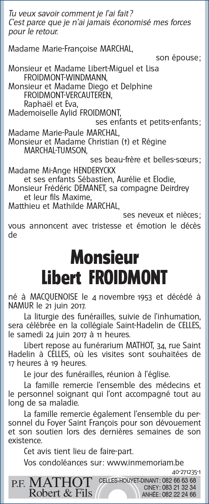 Libert Froidmont