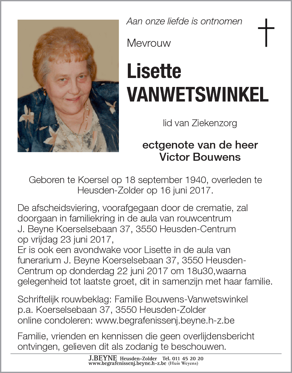Lisette Vanwetswinkel