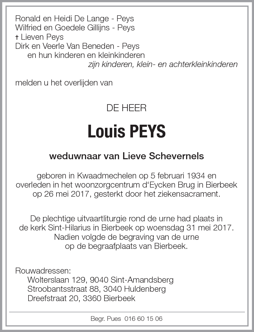 Louis Peys