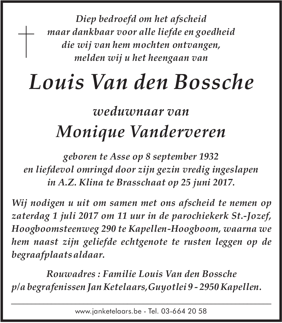 Louis Van den Bossche