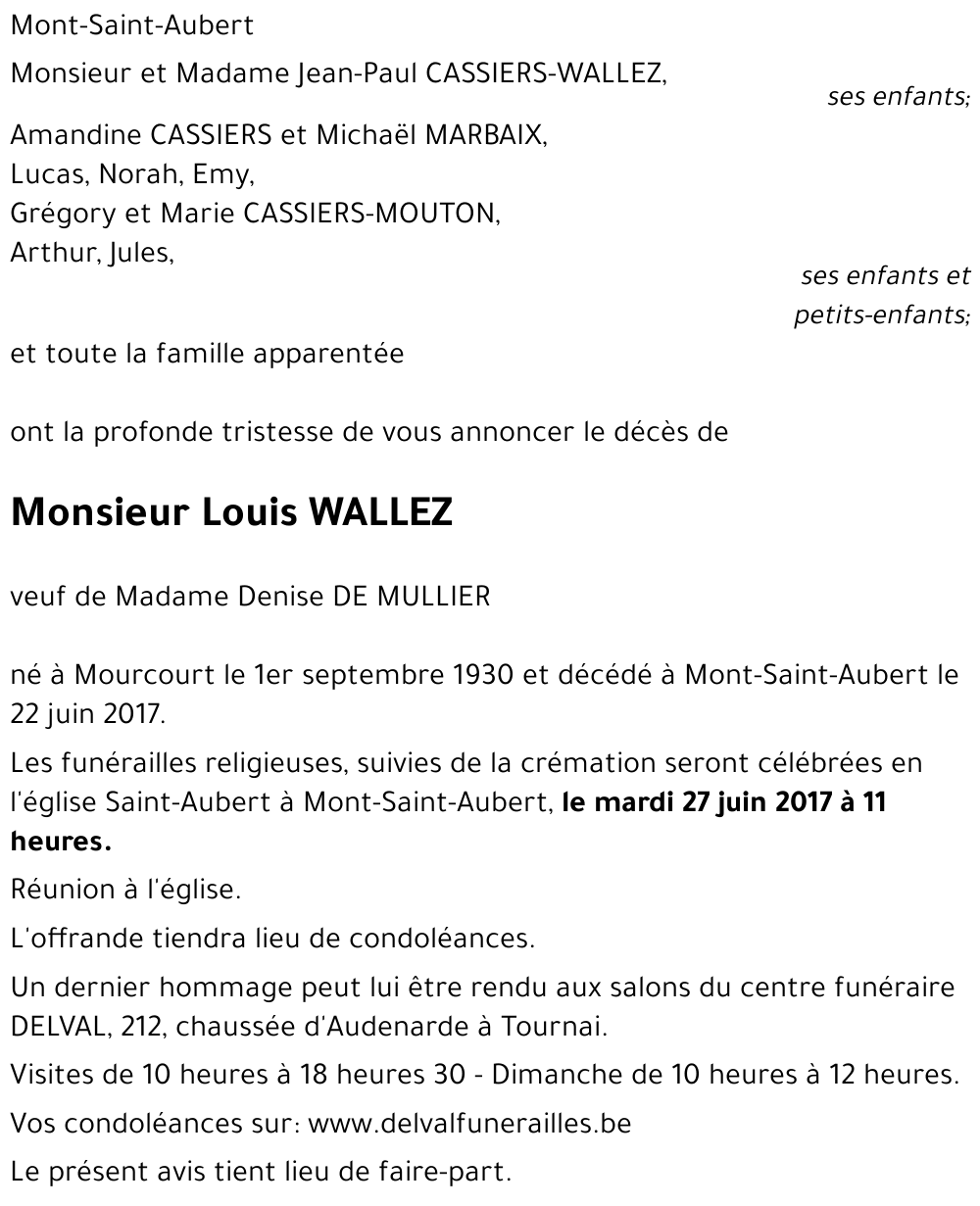 Louis WALLEZ