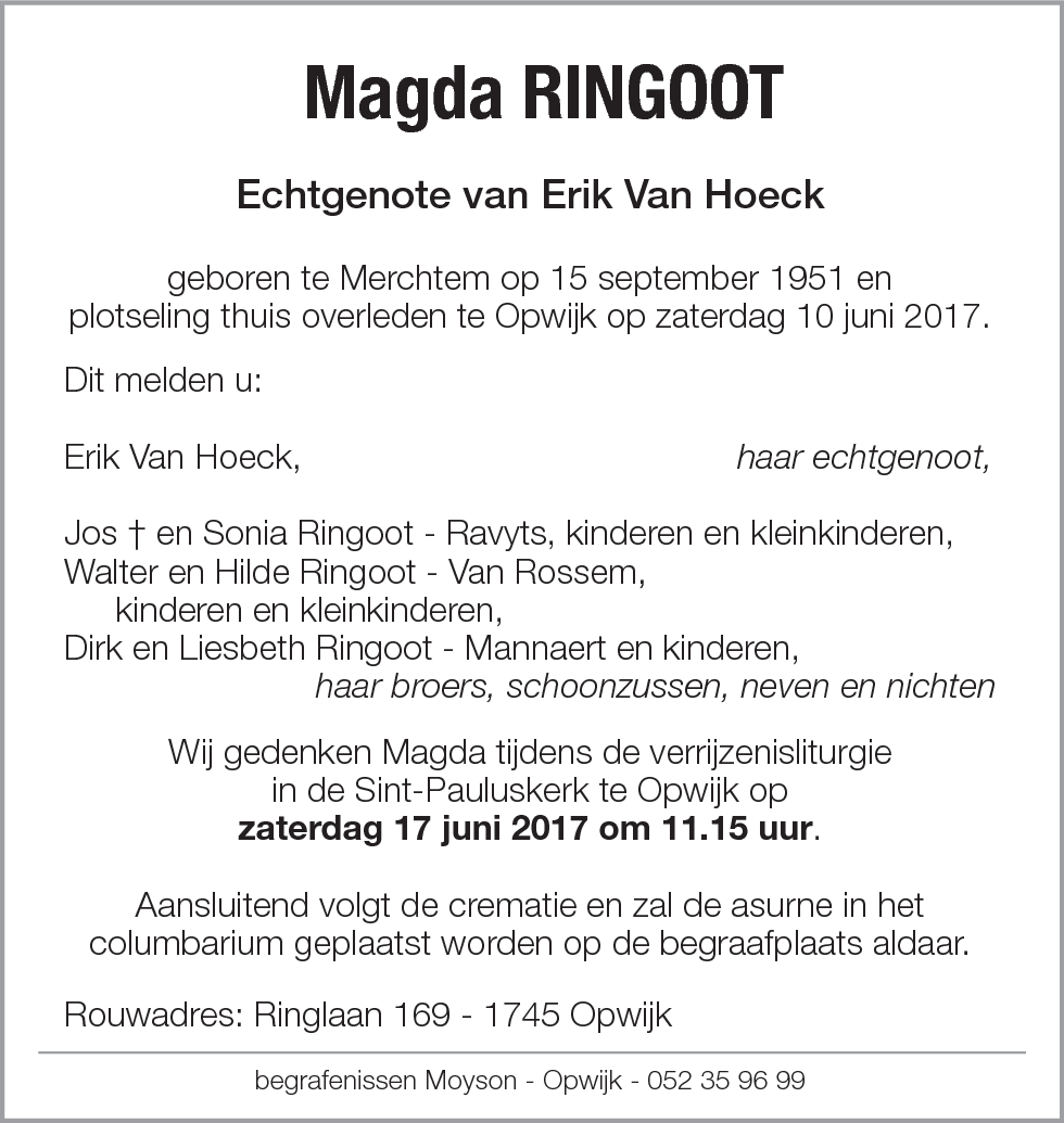 Magda Ringoot