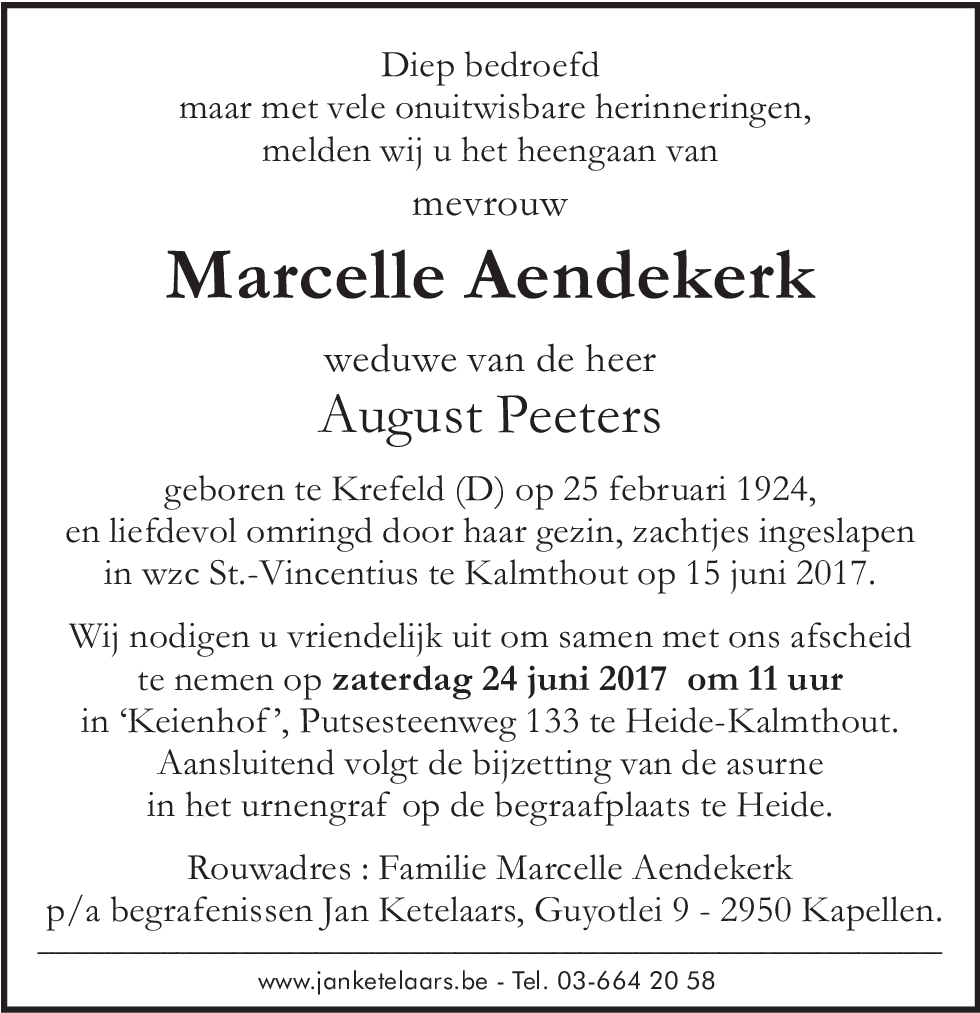 Marcelle Aendekerk