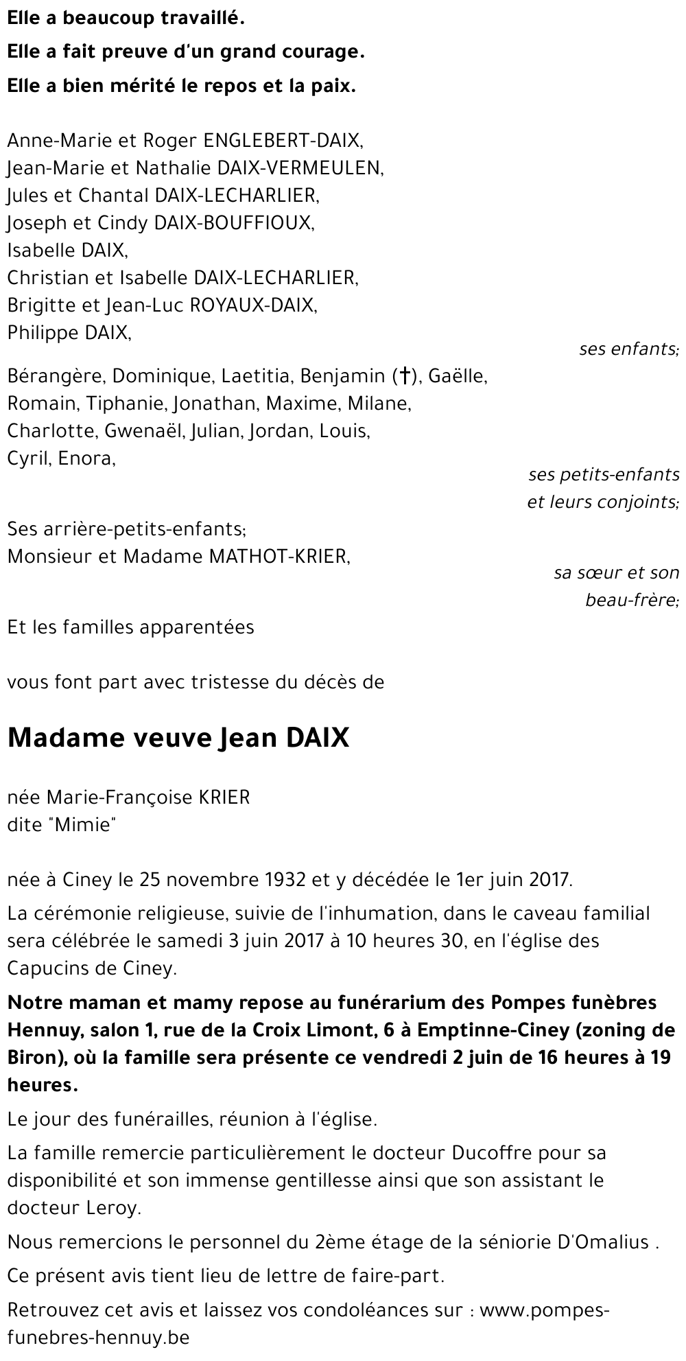 Marie-Françoise Krier