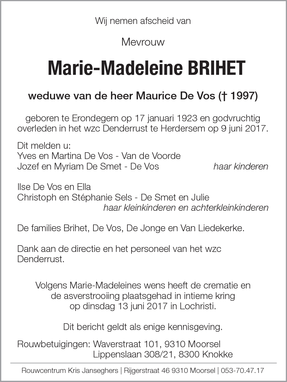 Marie-Madeleine Brihet