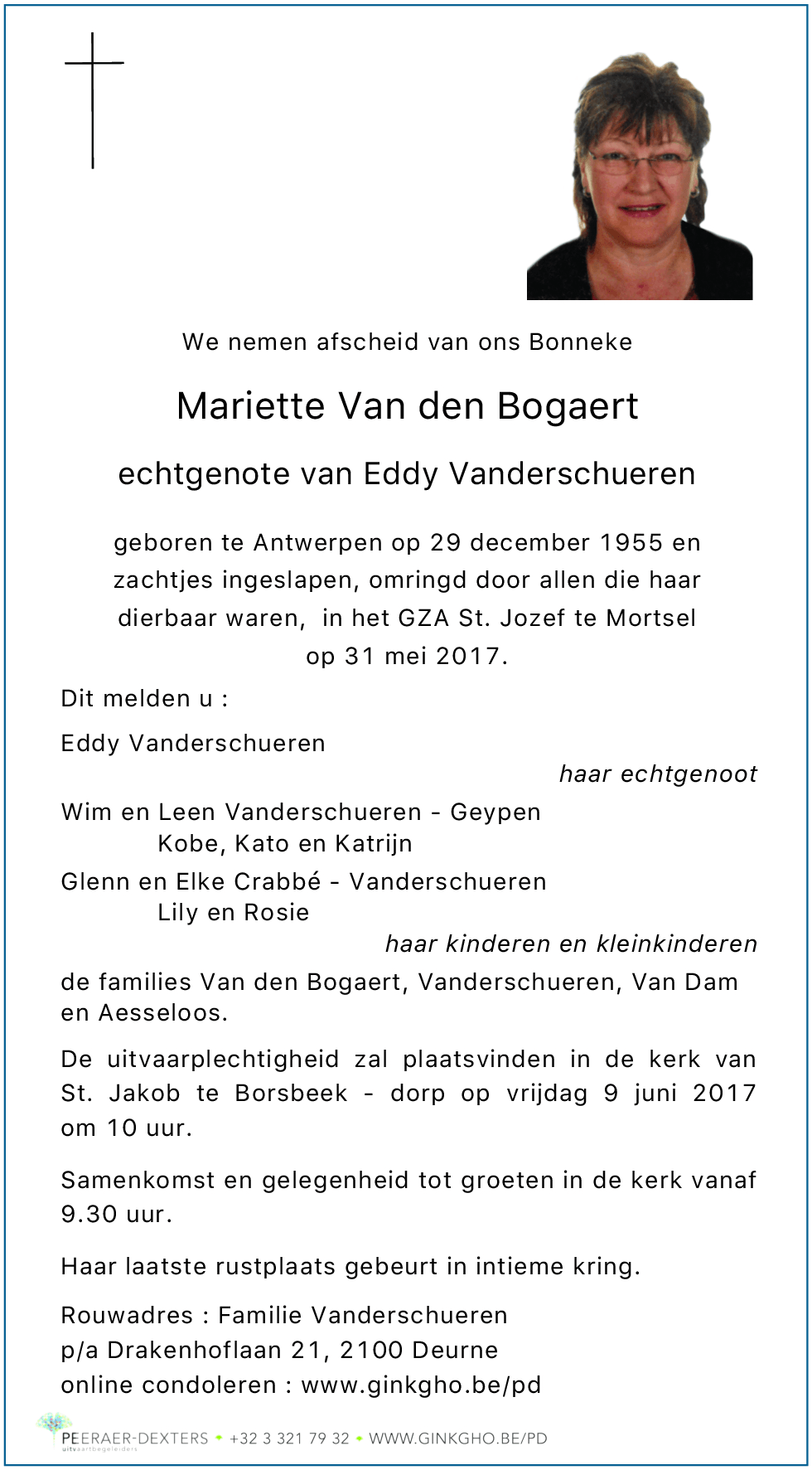 Mariette Van den Bogaert