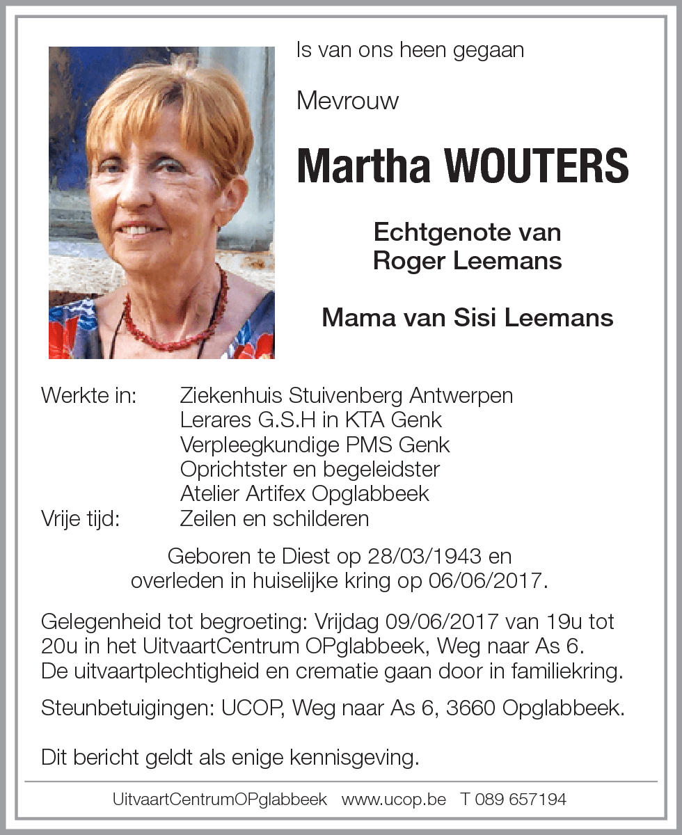 Martha Wouters