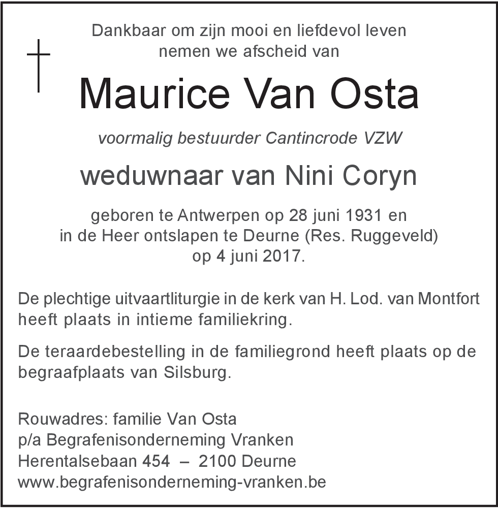 Maurice Van Osta