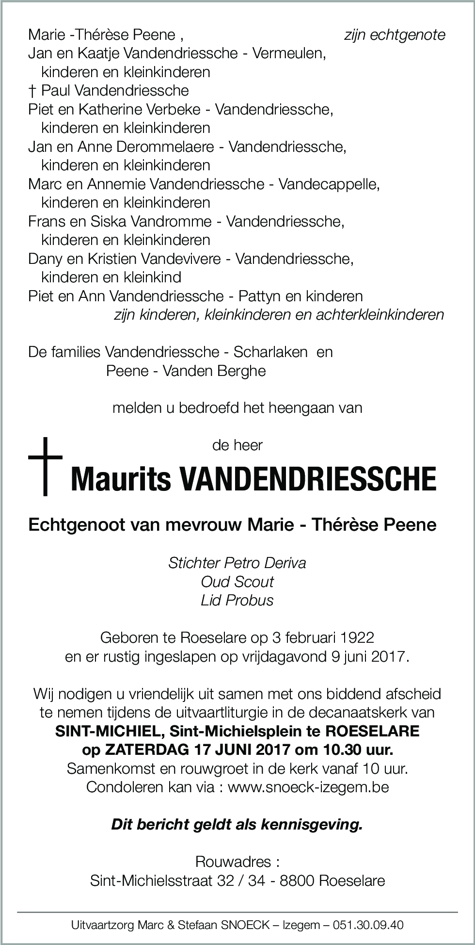 Maurits Vandendriessche