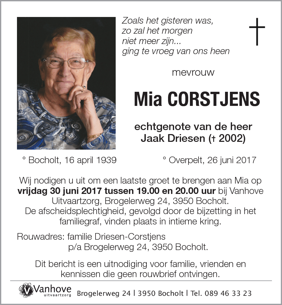 Mia Corstjens