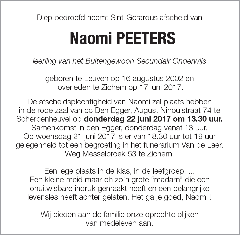 Naomi Peeters