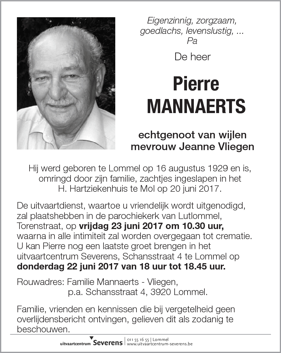 Pierre Mannaerts