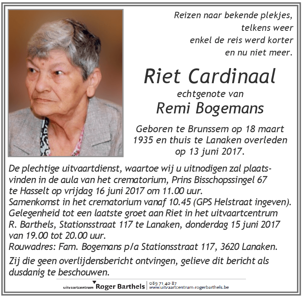 Riet Cardinaal