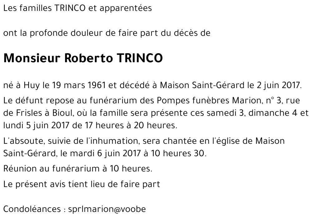 Roberto TRINCO