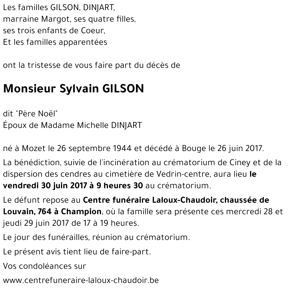 Sylvain GILSON