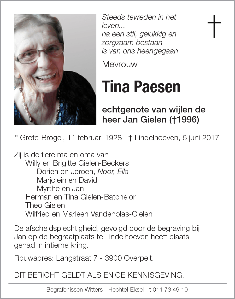 Tina Paesen
