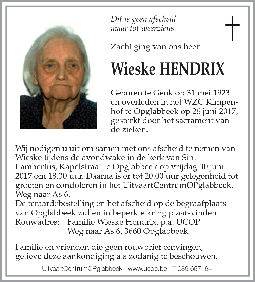 Wieske Hendrix