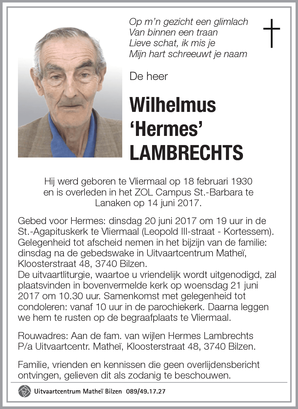 Wilhelmus Lambrechts
