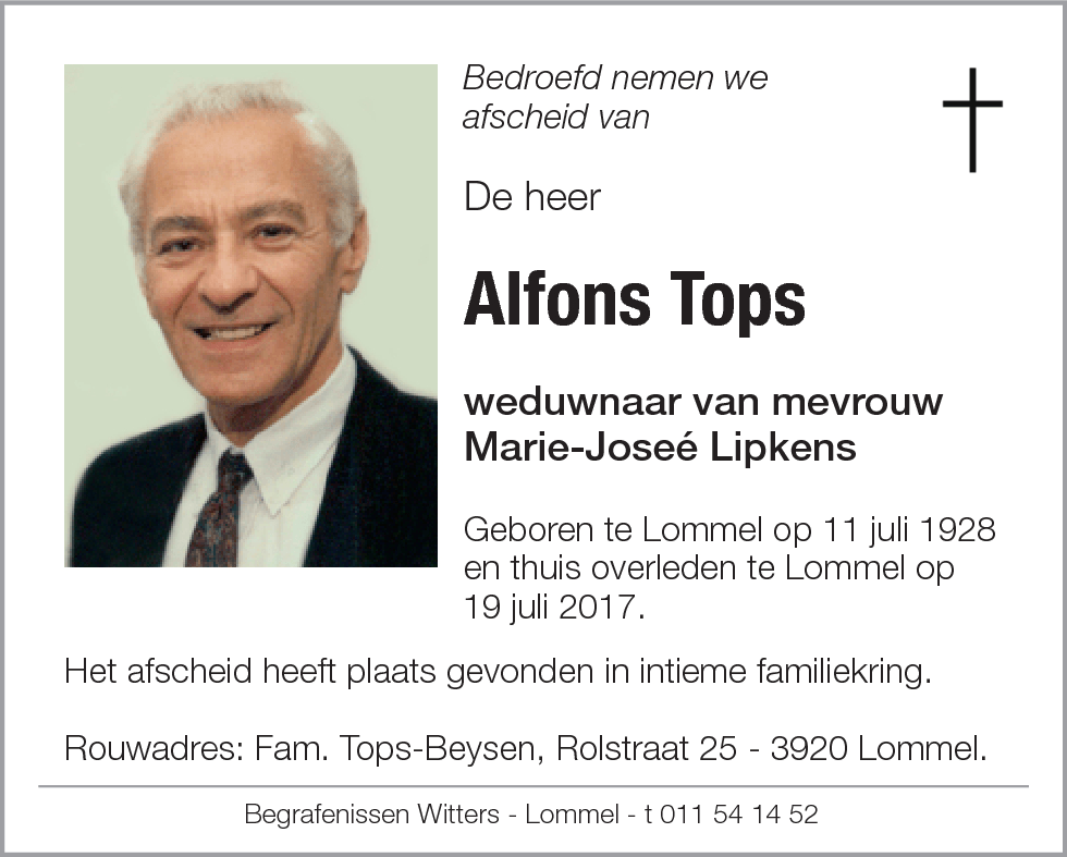 Alfons Tops