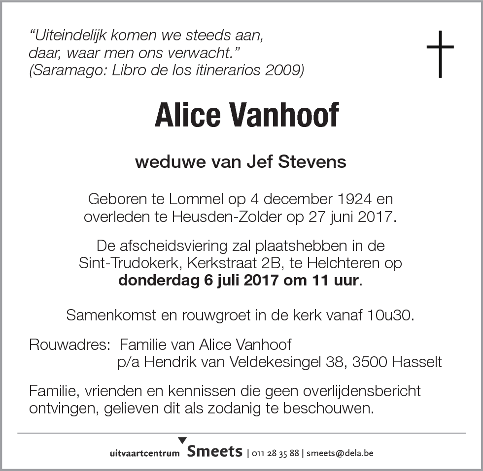 Alice Vanhoof